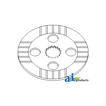 A & I Products Disc, Brake 5" x5" x0.2" A-SBA328110120
